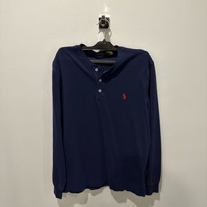 Polo Quarter Button longsleeve